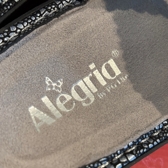 Alegria new in box  Black Lace Sandals - Picture 8 of 9